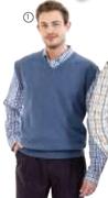 Legend Knitwear Plain Slipover-Each