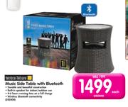 Terrace Leisure Music Side Table With Bluetooth Each