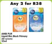 Ambi Pur Liquid Rim Black Primary (All Variants)-2 x 55ml