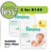 Pampers Baby Wipes 3 + 1-2's
