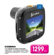 Cobra 1.5" Full HD Car Dash Camcorder CDR-820