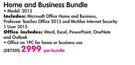 Microsoft Home And Business Bundle
