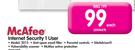 Mcafee Internet Security 1 User