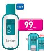 Lexar 16GB Flash Drive USB 3.0