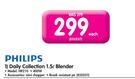 Philips Daily Collection 1.5L Blender HR210