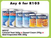 Nestle Caramel Treat 360g/Dessert Cream 290g/Ideal Evaporated Milk 380g-6's