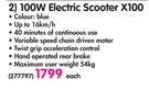 Zingo 100W Electric Scooter X100-Each