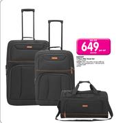 Elegant 3 Piece Elite Travel Set-Per Set