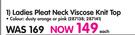 Legend Ladies Pleat Neck Viscose Knit Top-Each