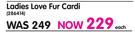 Legend Ladies Love Fur Cardi-Each