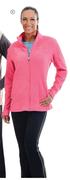 Endurance Ladies Zip Thru Polar Fleece Top-Each