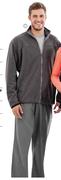 Endurance Mens Zip Thru Polar Fleece Top-Each