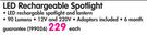 Eagle Eye LED Rechargeable Spotlight