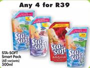 Sta-Soft Smart Pack (All Variants)-4 x 500ml