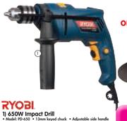 Ryobi 650W Impact Drill PD650