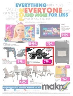 Makro : General Merchandise (05 Apr - 13 Apr 2015), page 1