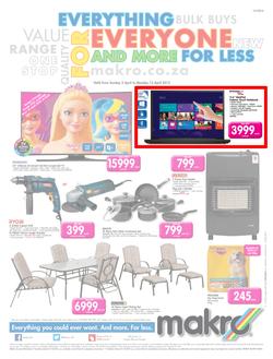 Makro : General Merchandise (05 Apr - 13 Apr 2015), page 1