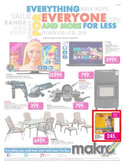 Makro : General Merchandise (05 Apr - 13 Apr 2015), page 1