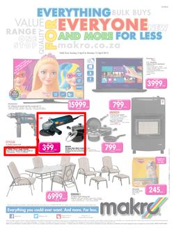 Makro : General Merchandise (05 Apr - 13 Apr 2015), page 1