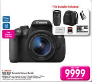 Canon DSLR Complete Camera Bundle 700D-Per Bundle