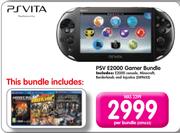 PS Vita PSV E2000 Gamer Bundle