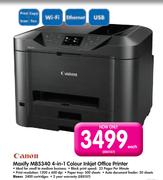 Canon Maxify MB5340 4-in-1 Colour Inkjet Office Printer 