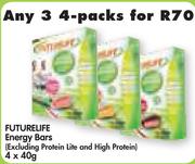 Futurelife Energy Bars (Excluding Protein Lite and High Protein)-4 x 40gm-3's