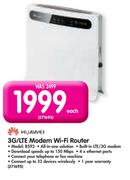 Huawei 3G/LTE Modem Wi-Fi Router B593