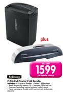 Fellowes P-33 and Cosmic 2 A4 Bundle-Per Bundle