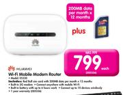 Huawei Wi-Fi Mobile Modem Router E5330