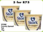 Stork Country Spread Tub-3 x 1kg