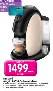 Espresso machine makro store