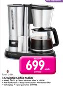 Russell Hobbs 1.5L Digital Coffee Maker 14101