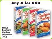 Hinds Southern Coating (All Variants)-4 x 200gm