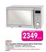 Defy 34Ltr Convection Grill Microwave Mirror Finish Oven DMO357-Per Set