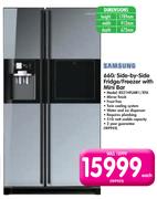 Samsung 660Ltr Side-by-Side Fridge/Freezer With Mini Bar RS21HFLMR1/XFA