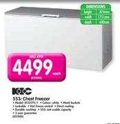 KIC 553Ltr Chest Freezer KCG570/1