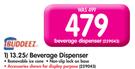 Buddeez 13.25ltr Beverage Dispenser