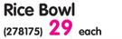  Westhighland Rice Bowl Each