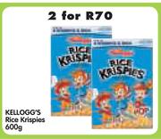  Kellogg's Rice Krispies-2x600g