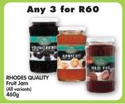  Rhodes Quality Fruit Jam(All Variants)-3x460g