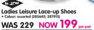 Ladies Leisure Lace-Up Shoes-Per Pair