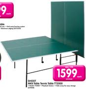 Shoot MKII Table Tennis Table TT2000-Each
