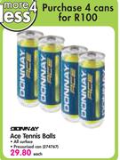 Donnay Ace Tennis Balls-Each