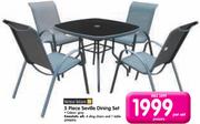 Terrace Leisure 5 Piece Seville Dining Set-Per Set