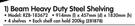 Beam Heavy Duty Steel Shelving-RZB-183672