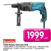 Makita 710W Rotary Hammer Drill-HR2230 Each