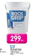 Rock Grip 20L Acrylic Paint
