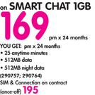 Samsung Core Prime-On Smart Chat 1GB