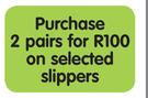 Ladies Slippers-2's Pair